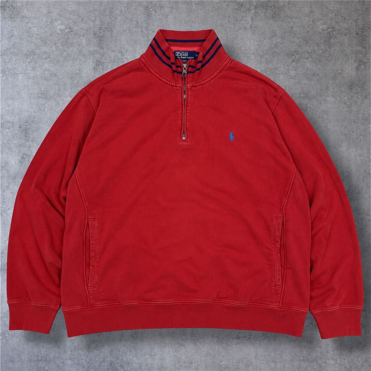 Polo by Ralph Lauren 半拉链卫衣 红色 M