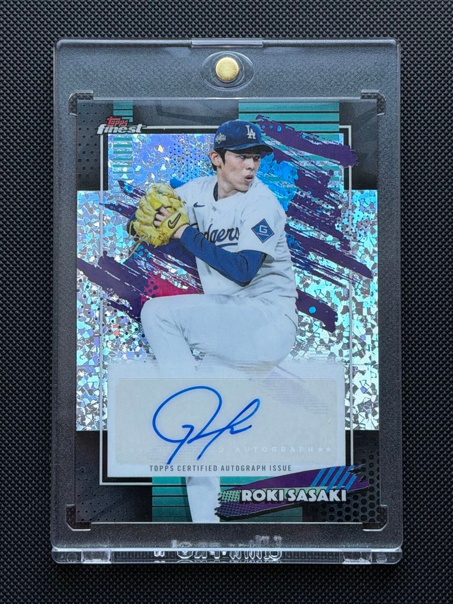 2026 Topps Finest 佐佐木朗希 亲笔签名卡