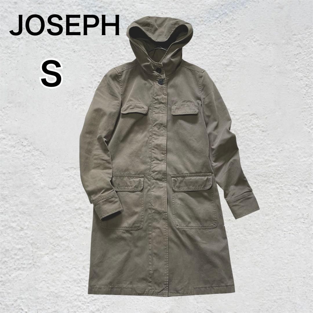 成色良好的 JOSEPH 军装风 M-65 风衣 英国制造 卡其色 36码 S