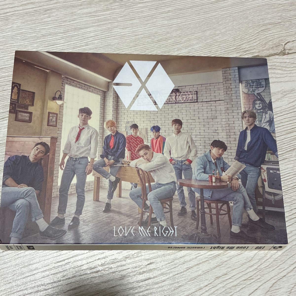 EXO LOVE ME RIGHT韩国盘CD专辑