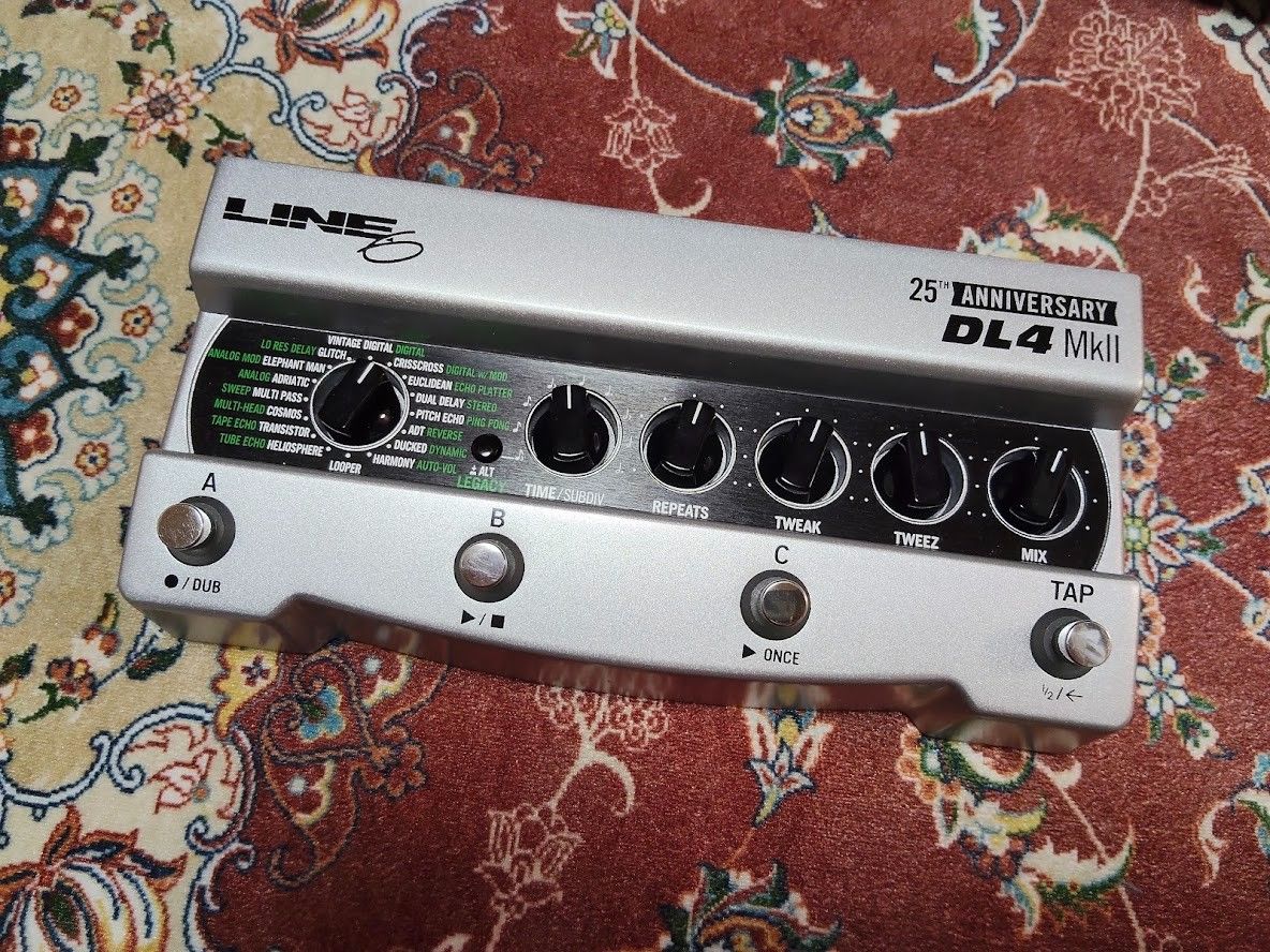 Line 6 25周年 DL4 MkII 延迟效果器