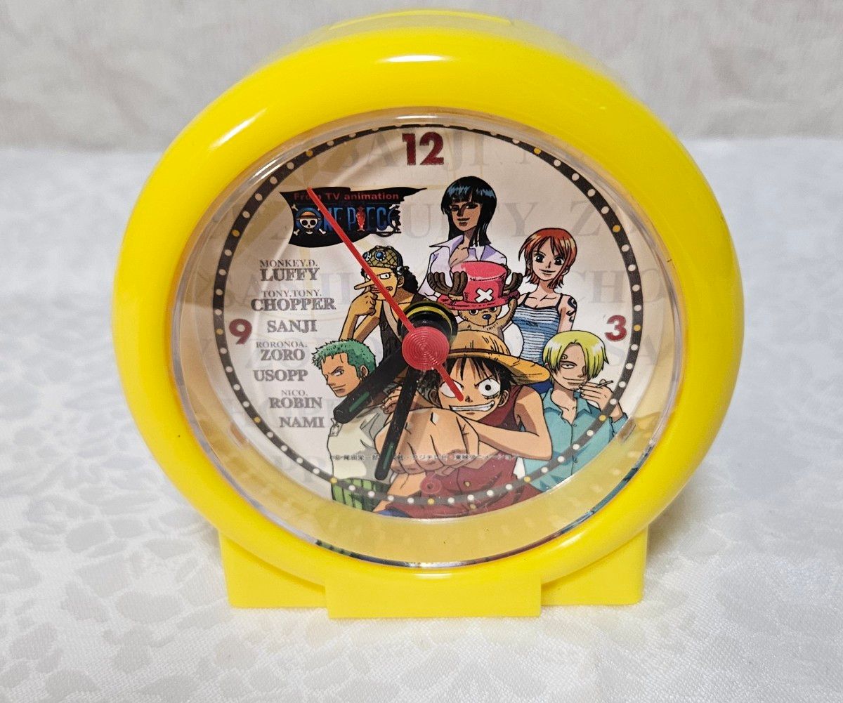 海贼王 ONE PIECE 闹钟 动漫角色周边商品 黄色
