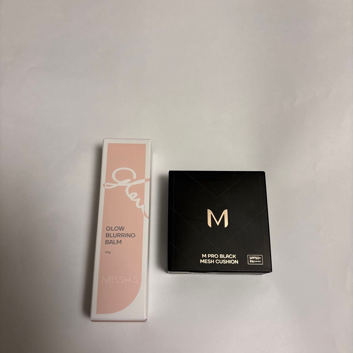 美丝雅 焕亮柔焦润色霜 40g ＆ M Pro Black 网状气垫 2件套