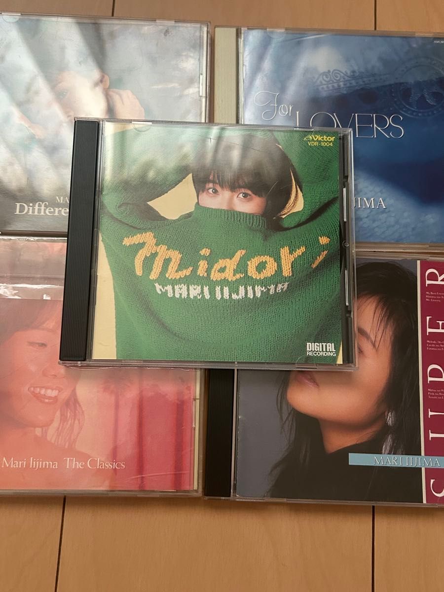 CD 飯島真理 5枚セット中古　SUPER・midori・The Classics・different  他　マクロス ミンメイ