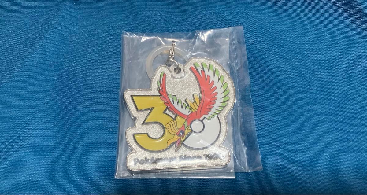 宝可梦30周年纪念金属挂件吉祥物 ～关都、城都、丰缘～ 凤王钥匙扣