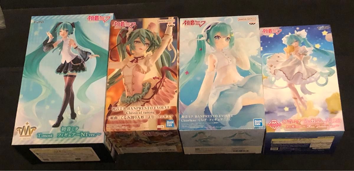 初音未来 手办 4体套装