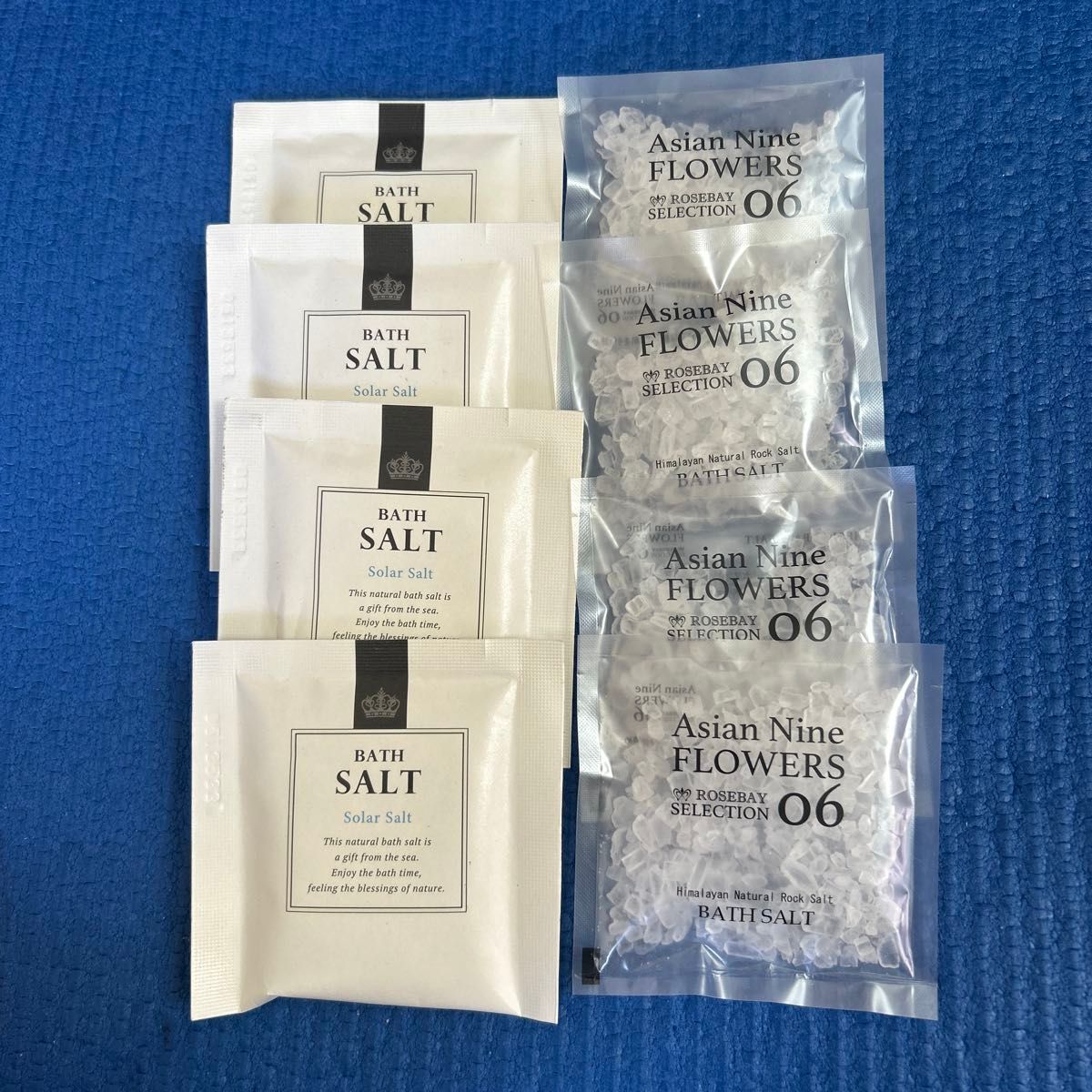 BATH SALT 含盐浴盐 8件套 亚洲九朵