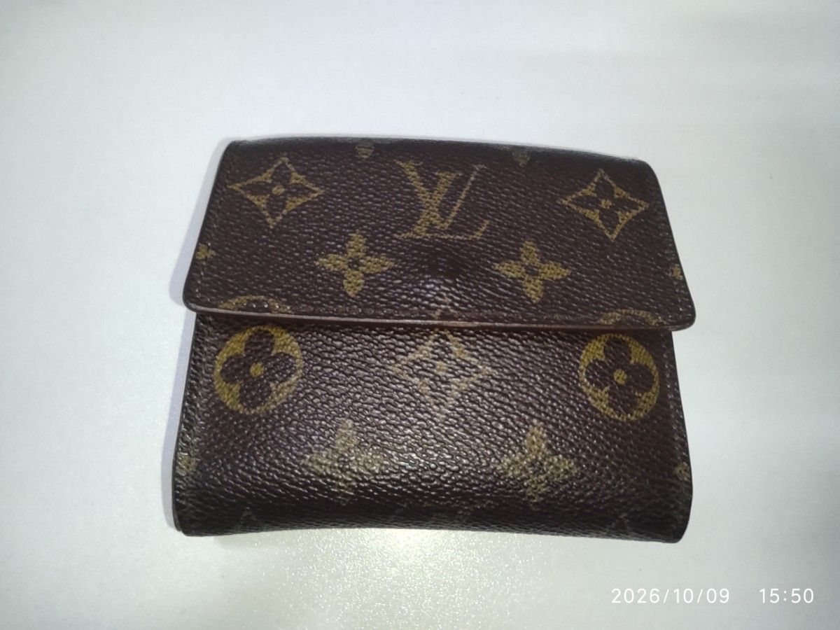 LOUIS VUITTON ルイヴィトン モノグラム ポルトモネ ビエ カルトクレディ 三つ折り財布
