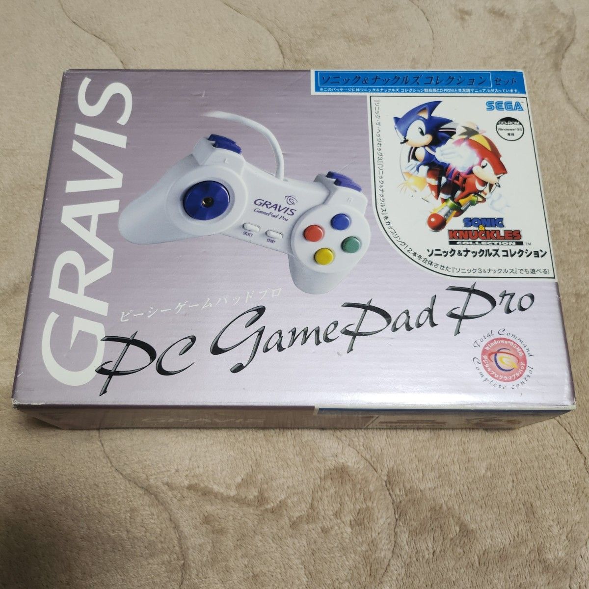 GRAVIS PC GamePad Pro Sonic and Knuckles Collection Set