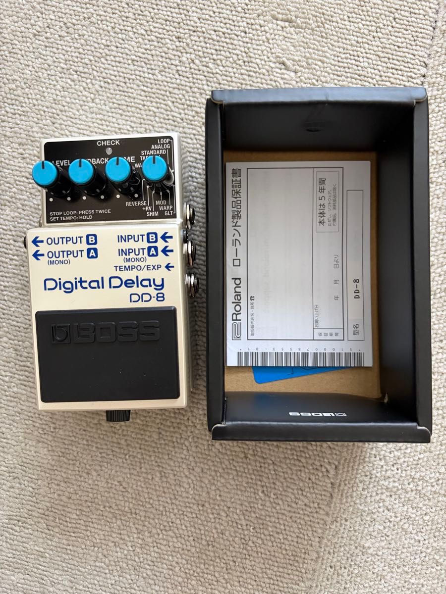 BOSS Digital Delay DD-8 数字延迟效果器