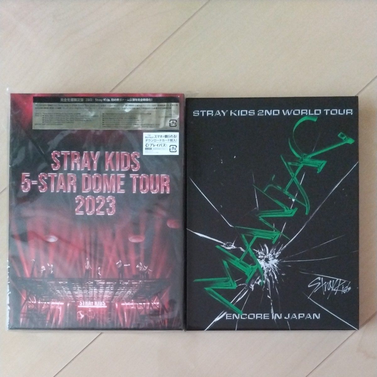 Stray Kids 演唱会蓝光套装 2张装 5-STAR DOME TOUR / MANIAC