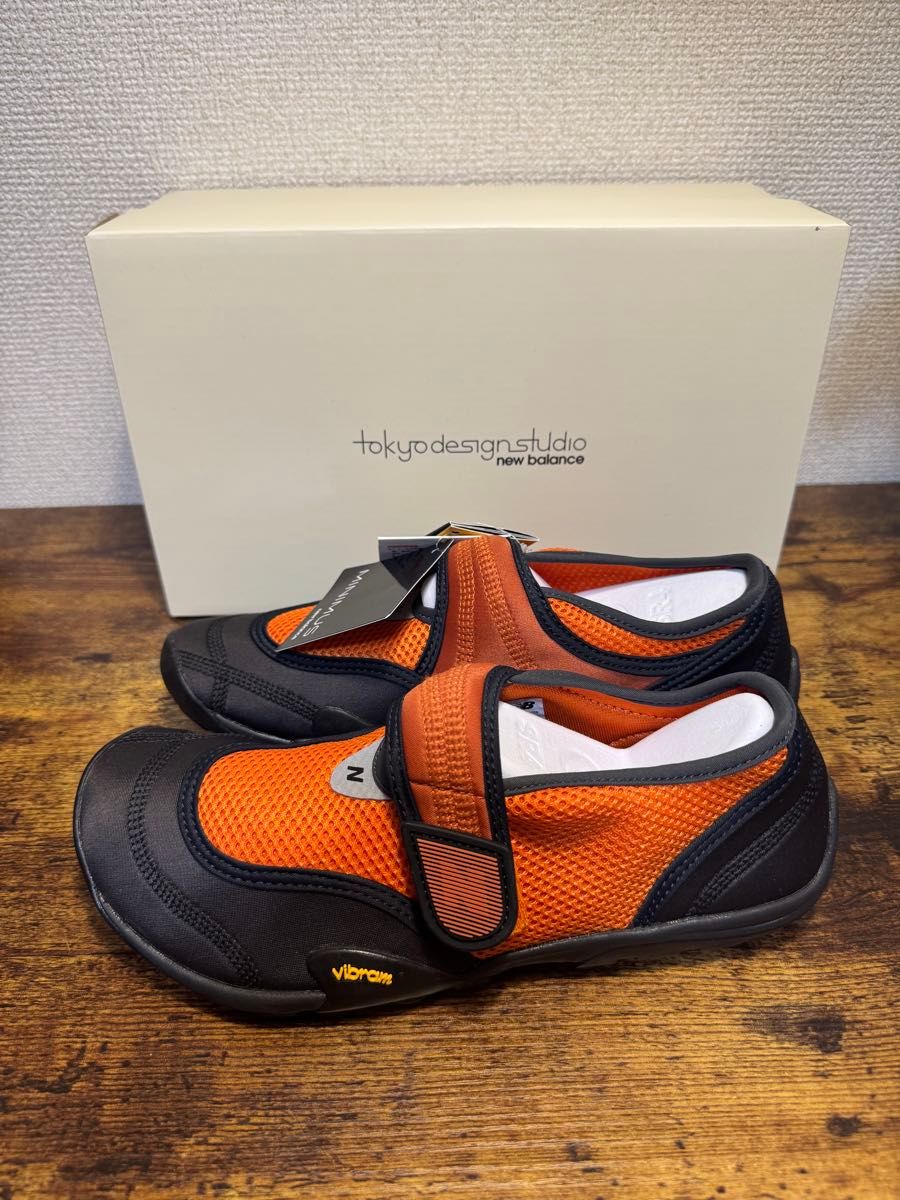 New Balance Tokyo Design Studio 航海鞋 橙色 黑色 未使用 23cm