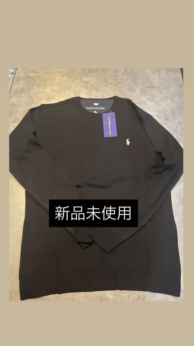 POLO RALPH LAUREN 拉夫劳伦 长袖针织衫 黑色 全新